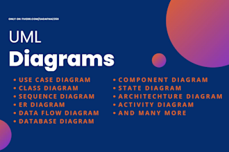 do uml diagrams, use case, sequence, dfd, erd, class diagram