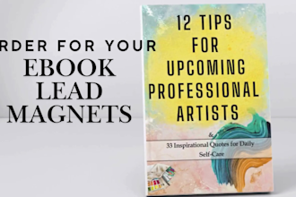 design pdf lead magnet, ebook lead magnet