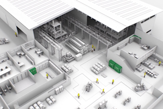 create 3d industrial animation for machinery and factory offshore video