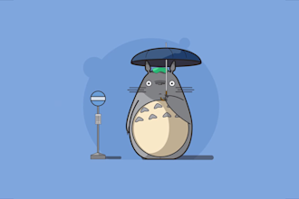 make a cute geometrical style illustration for you