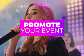 create dj music, dance party and event promo short video ads