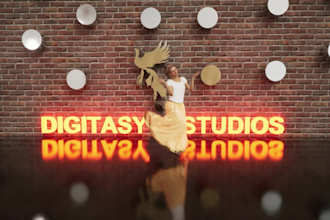 create 3d animation dance video for song