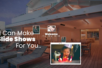 create dynamic photo slideshow video up to 500 photos