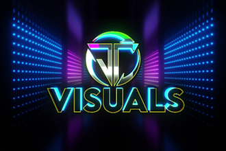 design simple vj loop and dj visuals