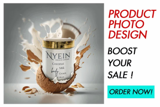 do awesome product photo design editing in photoshop