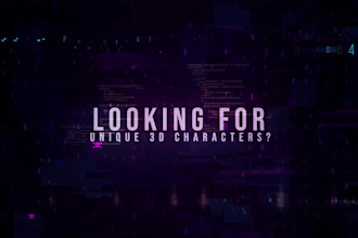 model your characters in 3d