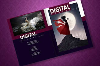 design lookbook, digital catalog, brochure, booklet, sell sheet modern design
