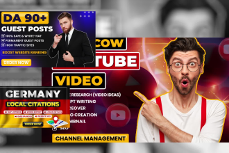eye catchy clickbait youtube thumbnail, fiverr gig cover