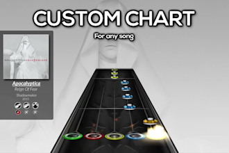 chart your favorite song on clone hero