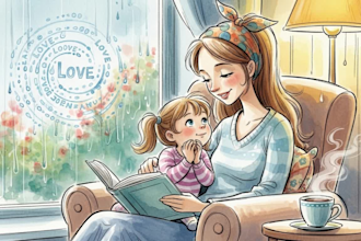create story illustration for kids story