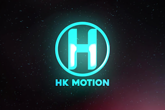 create particles logo intro in after effects