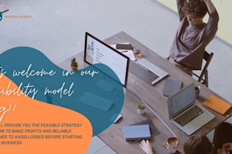 do market research, business plan and feasibility study for your business