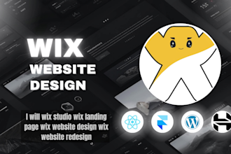 wix studio wix landing page wix website design wix website redesign