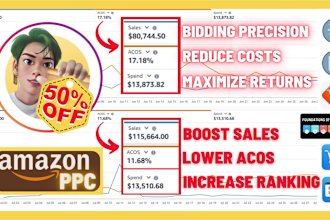 setup, optimize, and manage amazon fba PPC advertising campaigns