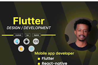 develop a professional ecommerce mobile app using flutter with clean arch