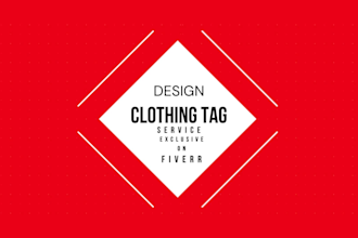 design hang tags, care labels and clothing labels