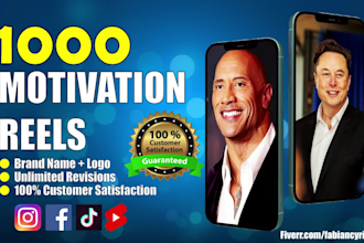 create motivational reels youtube shorts tiktok