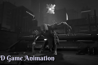 do 3d game character animation 3d rigging unreal engine unity ue5 model cartoon
