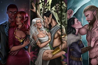 do dark mafia paranormal shifter fantasy spicy nsfw romance novel book cover art