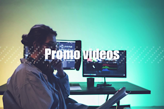 create promotional video or short video ads for marketing  commercial
