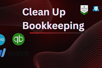 provide you clean up, catch up and bookkeeping services