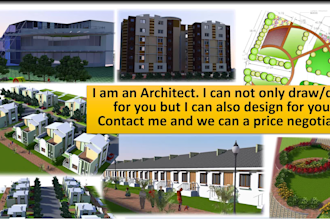 make 2D CAD drawings for you