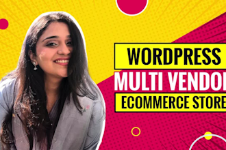develop multivendor ecommerce marketplace wordpress website