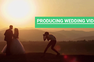 do wedding video editing with cinematic storytelling