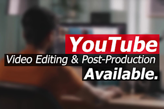 be your youtube video editor for vlog video editing