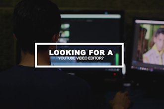 be your professional youtube video editor