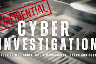 be your private detective, osint investigator for online background checks