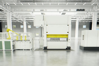 create 3d industrial animation robotic arm industrial automation stimulation
