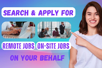 search and apply for remote jobs or apply for jobs on your behalf