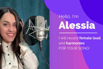 be your vocal ally for female lead,backing vocals,harmonies