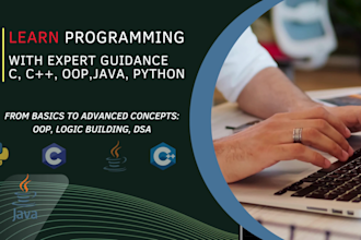 teach and help you learn cplusplus, c, java with oop and python programming