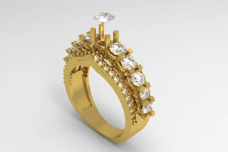 design 3d cad models of jewelry and stunning 360 renders
