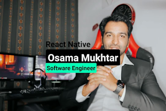 fix bugs, develop your mobile application using react native