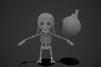 make 3d environment, games, character or 3d printing props