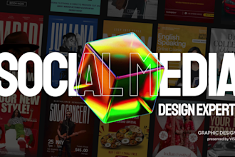 design eye catching posters social media ads and brand visuals that stand out