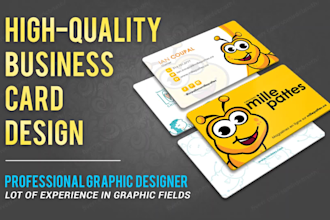 design a fun looking business card