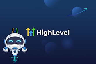 configure gohighlevel CRM, landing page and website design