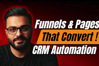 build a sales funnel and landing page in gohighlevel, clickfunnels, and kartra
