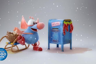 customize funny rat wish christmas greetings video