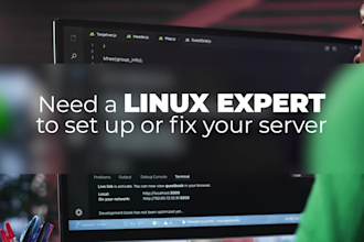 setup or fix any linux server
