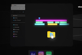 saas explainer video, saas demo for app promo and UI animation edit