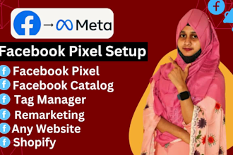 setup or fix your meta facebook pixel and conversion API