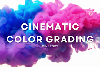 enhance your video with cinematic color grading
