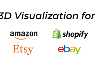 create 3d product renders for amazon or online stores