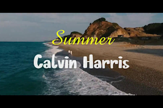 create a cool live action music video or lyrics video