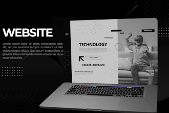 make modern website or app promo video, intro outro video